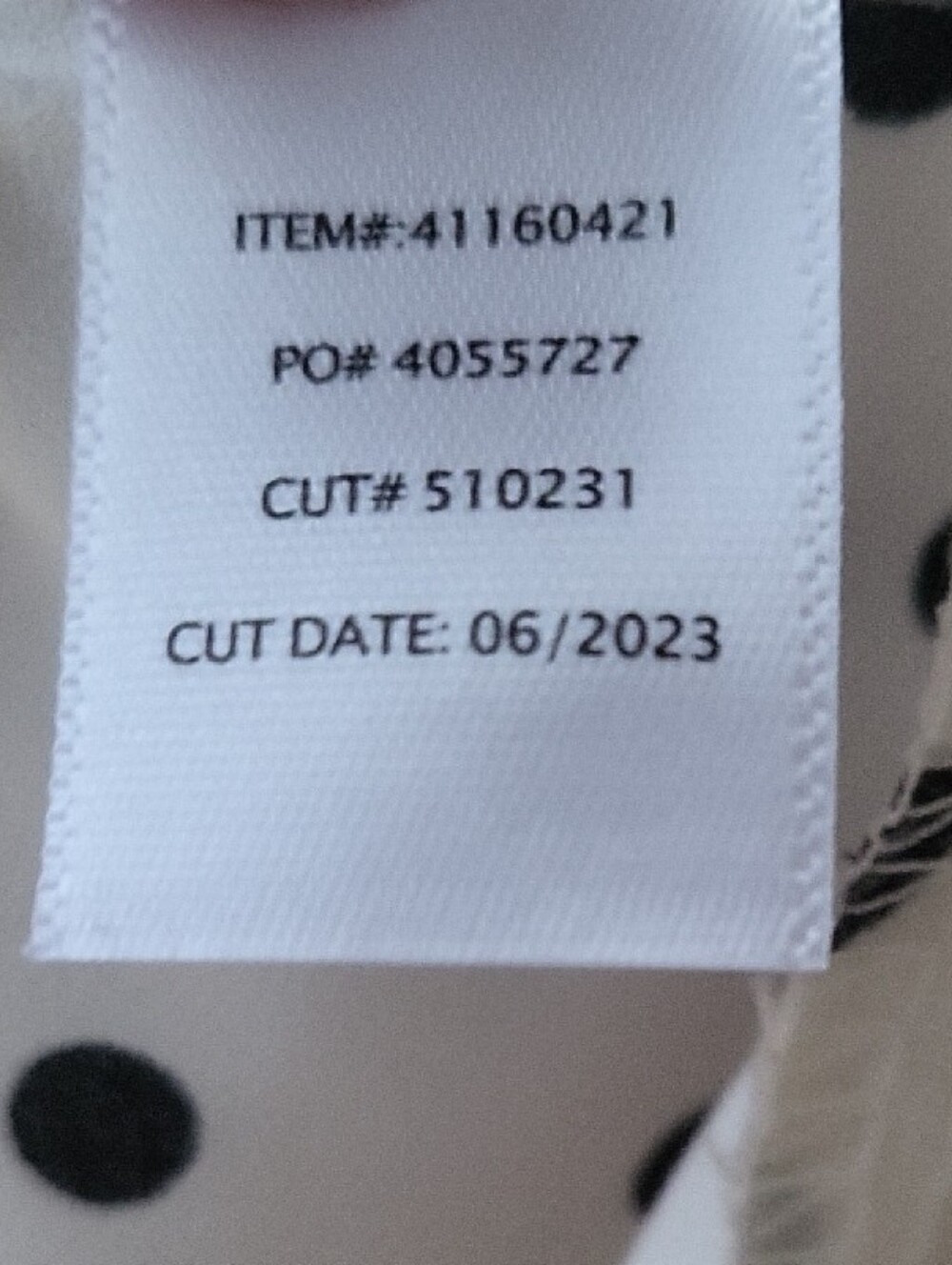 Torrid White Black Polka Dot Smocked Peplum Blouse Size 3 (3X) - Picture 14 of 16